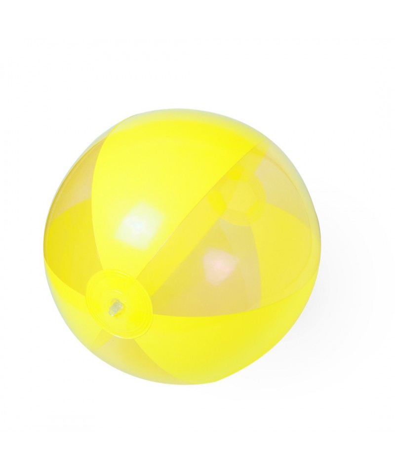 Balón de playa transparente