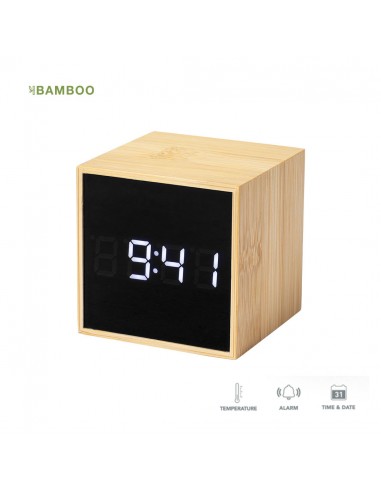 Reloj Multifunción eco bambú