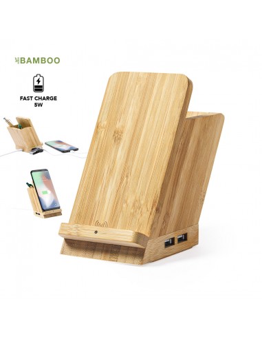 Porta Lapiceros Multifunción bambu