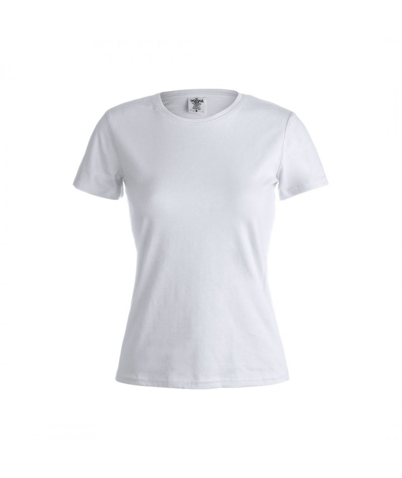 Camiseta Mujer Blanca 180 GR