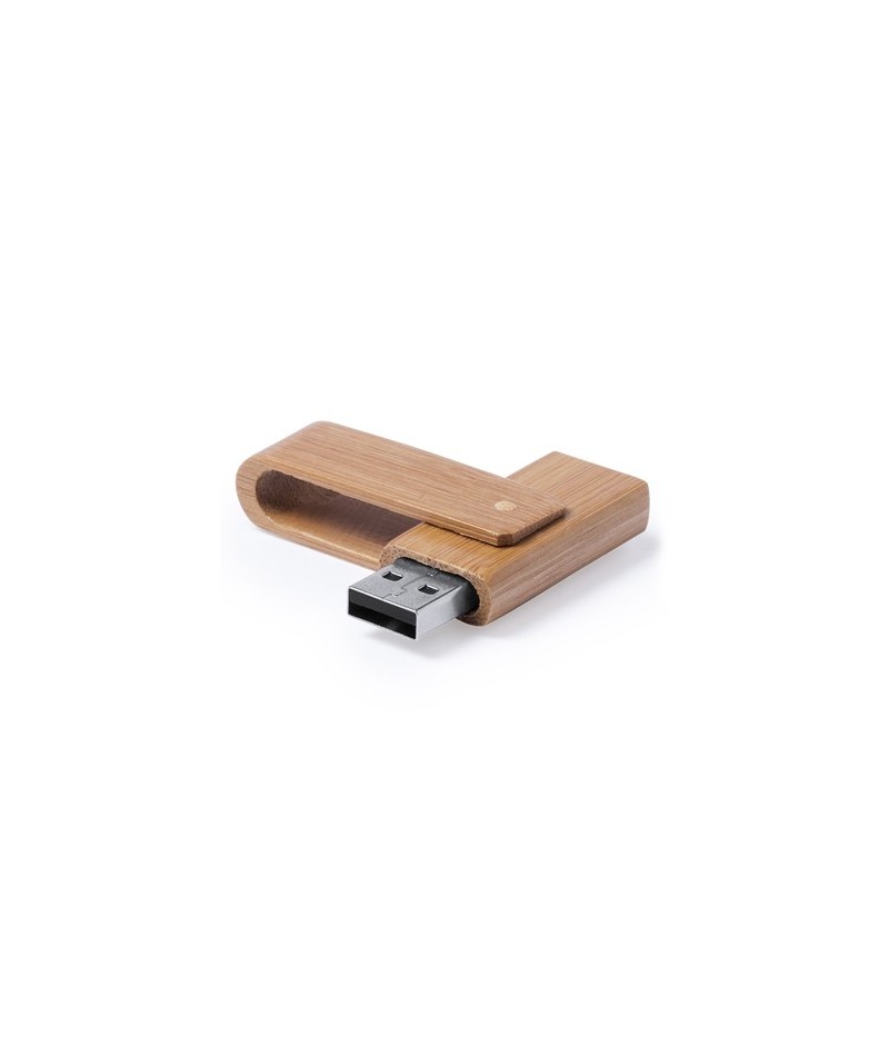 Memoria USB de bambú