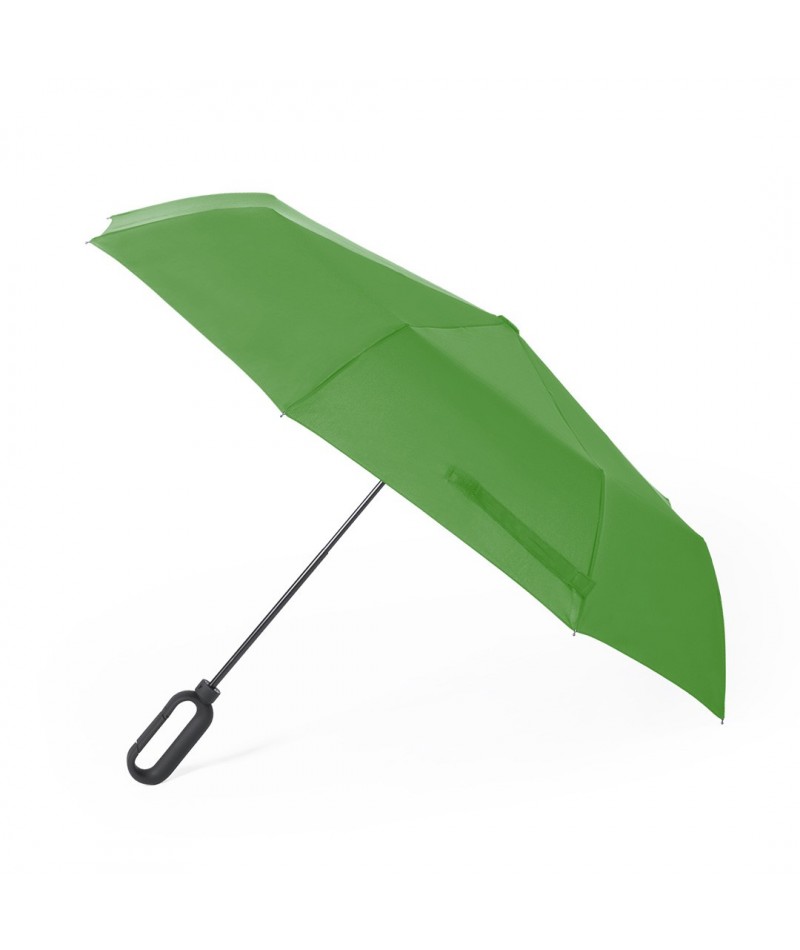 Paraguas plegable antiviento